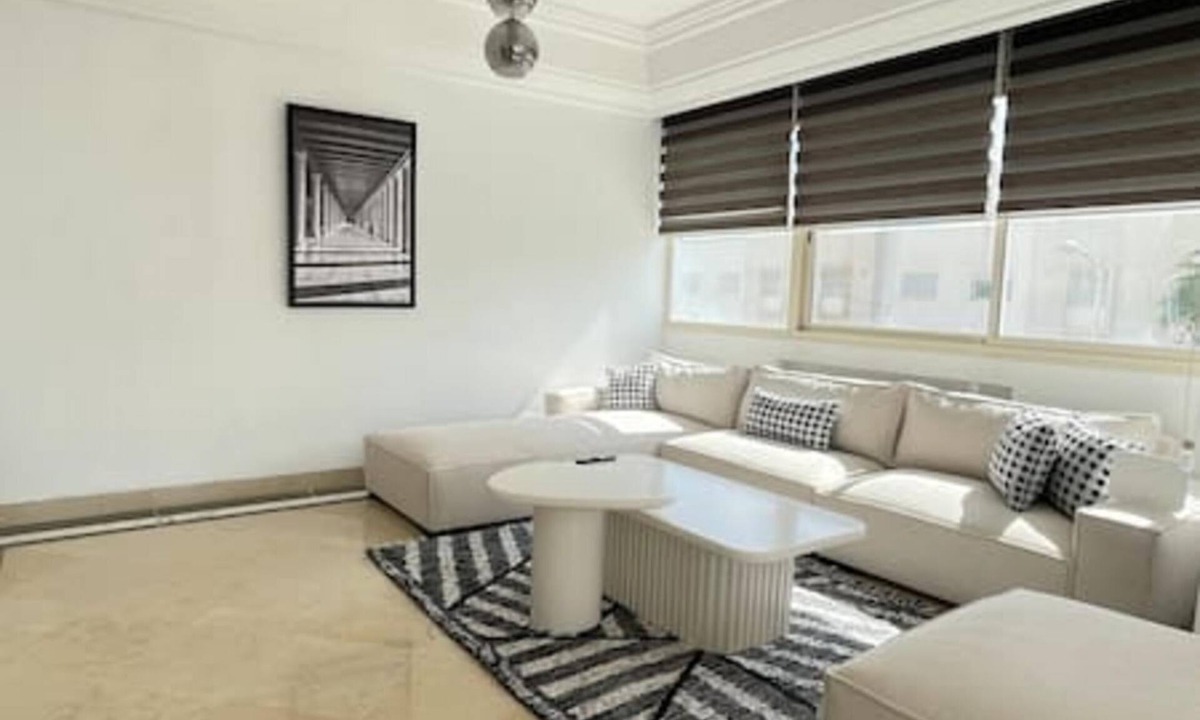 Les Berges Du Lac II Apartment | Black White Modern Spacious