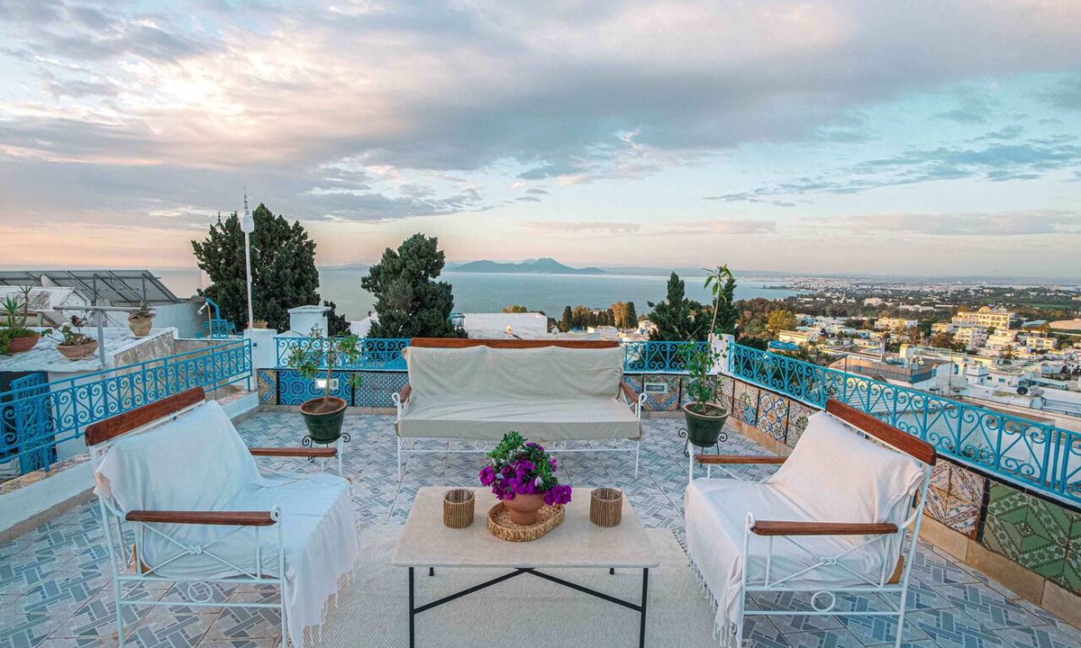 Sidi Bou Said Apartment | Charming 2 Bedroom Apartment in Sidi Bou Said With Ocean Views