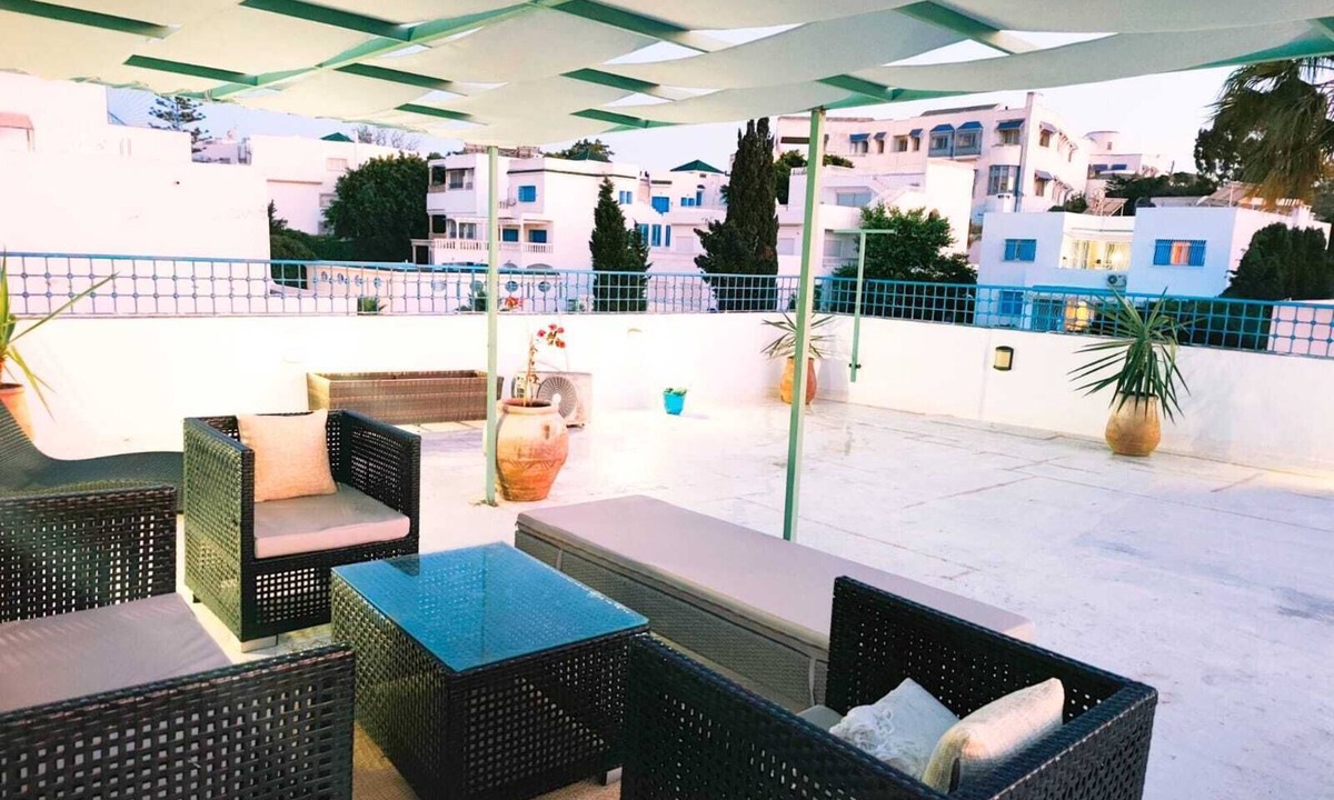 Sidi Bou Said Apartment | Chic getaway with private terrace in Sidi Bou Said