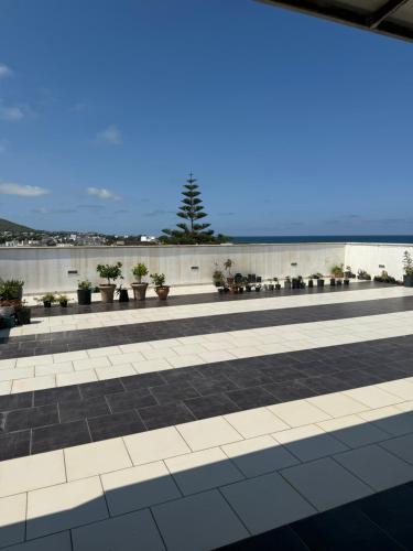Bizerte Apartment | Horizon bleu terrasse vue mer panoramique