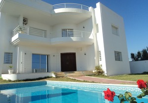 Luxury villa with private pool in Hammamet