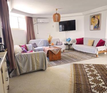 Sousse - Monastir Apartment | Apartment - 300 m vom Strand entfernt - Ruhig & zentral - 2 Schlafzimmer - Hammam Sousse