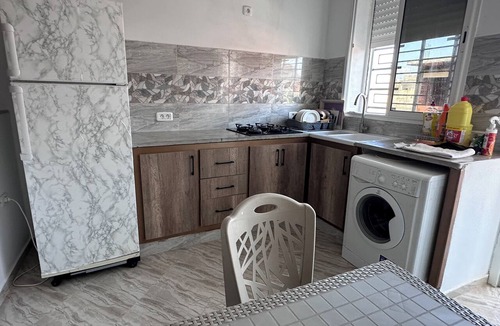 Kelibia Apartment | Apartment with living room and 2 bedrooms. Free Wi-Fi and private parking