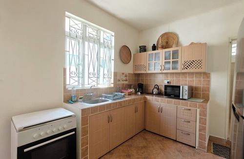 Mont Choisy Apartment | Beach Walk Apartment with Private Garden & Wifi