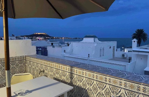 Kelibia Apartment | Dar Bhar – Elegant Mediterranean Apartment Overlooking the Sea