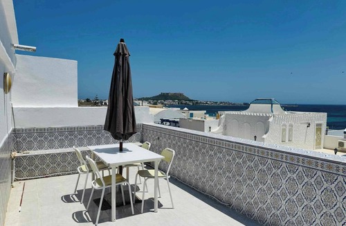 Kelibia Apartment | Dar Bhar – Elegant Mediterranean Apartment Overlooking the Sea
