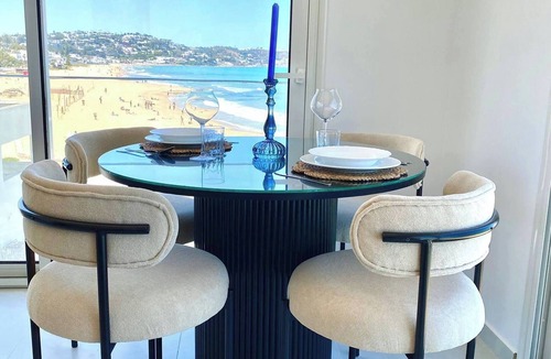 Aousja Apartment | Elegant Beachfront Apartment in La Marsa with Panoramic Sea Views