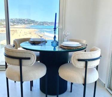 Aousja Apartment | Elegant Beachfront Apartment in La Marsa with Panoramic Sea Views