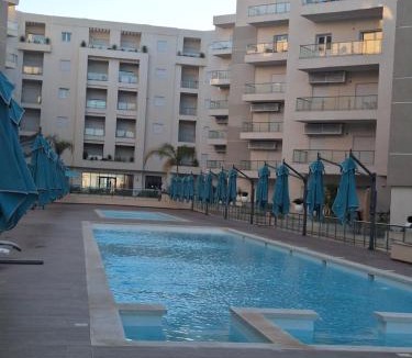 Chott Mariem Apartment | Résidence Costa G42, vue mer, piscine, accès direct plage