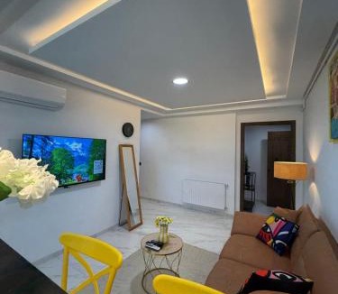 El Aouina Apartment | Tunis Ain zaghouen - Lac 2 View & Italian Design
