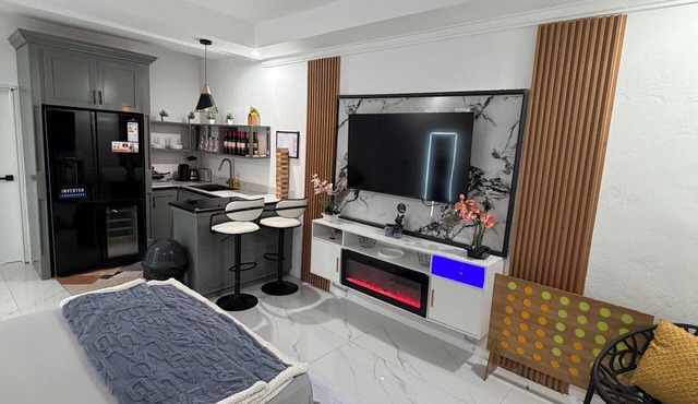 Amazing 2Bedroom 2 Bath Cozy Suite- Tub - Fireplace - AC in Saint Elizabeth