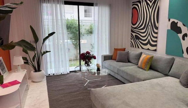 Apartment with a garden in Les Jardins de Carthage