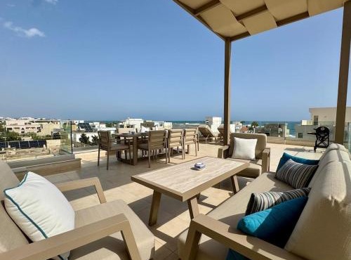 Appartement haut standing, Terrasse & Vue Mer