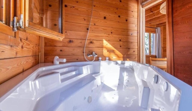 Chalets & SPA à l eau thermale