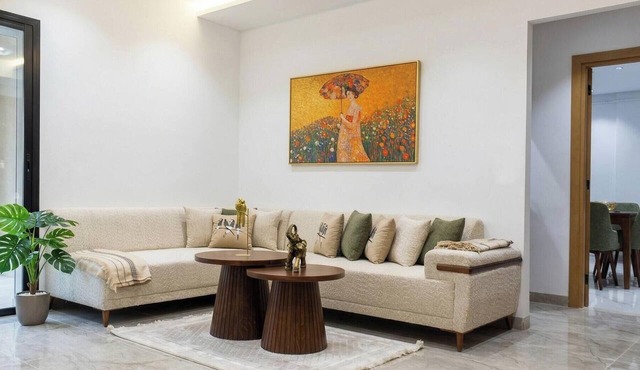 Charming 2-bedroom Apartment in Central Tunis With Garden View