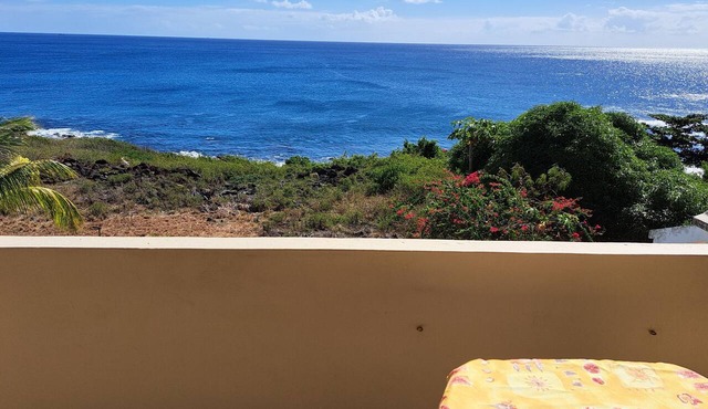 Cozy apartment in quiet area with fantastic sea view and swimming pool,