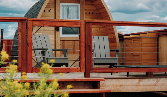 Cozy cedar pod with stunning La Sal Mountain Views in Monticello