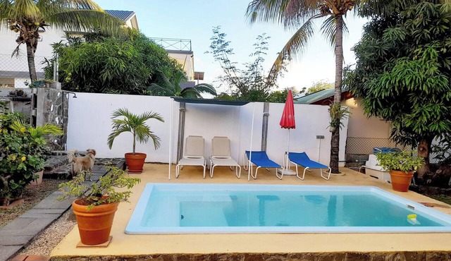 Homerez - Apt in Flic en Flac with Pool