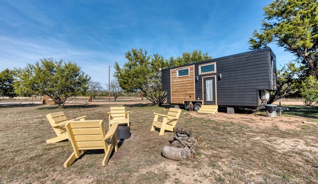 Island-Themed Tiny Homes in the Texas Hill Country in Blanco