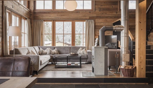 Luxury chalet with sauna in a willow roof in Leutasch