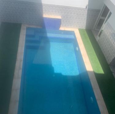 MAHDIA REJICHE maison avec piscinne privee à 350 m de la plage de Rejiche TUNISIE