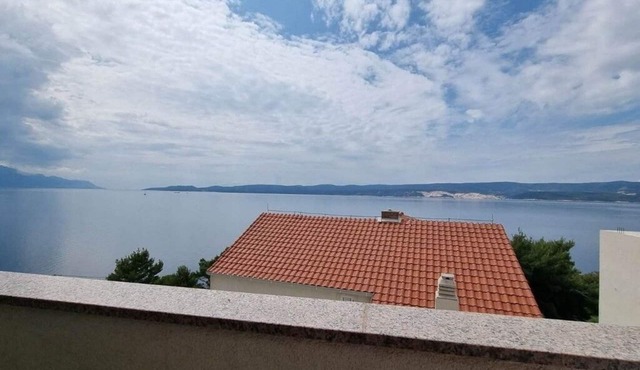 One bedroom apartment with balcony and sea view Lokva Rogoznica, Omiš (A-25499-c) in Lokva Rogoznica