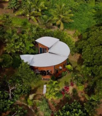 Shell House with Ocean View in Savusavu