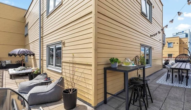 Unbeatable Location - Priv Rooftop - Self Check-in in Gamle Oslo