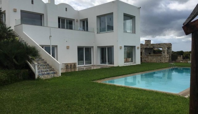 Villa with Ocean View in Cap Zebib, Ras Jebel