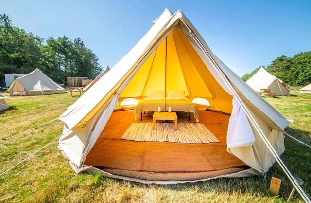 13 'Zaniah' Bell Tent Glamping Anglesey in Holyhead
