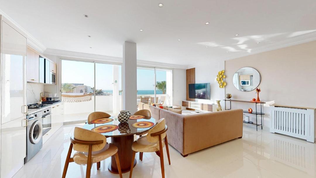 Chott Mariem Apartment | 2-bedroom apartment with sea view Waterfront in Sousse