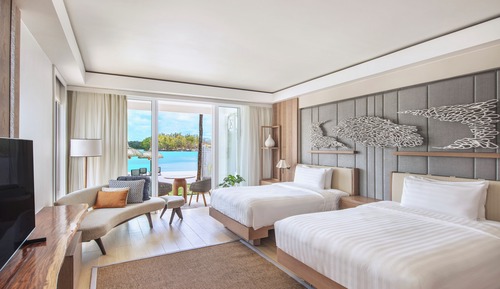 Frangipani Beach Front Junior Suite Twin