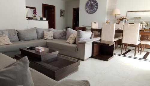 Three-Bedroom Premium Apartment with Balcony