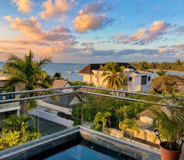 Bain Boeuf Apartment | Luxury Oceanfront Apt with Private Pool - 2BR