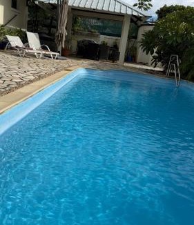 La Gaulette Apartment | Blue Heaven2 Welcomes All with Luminous islet view Sauna Salt Pool Garden Jacuzzi