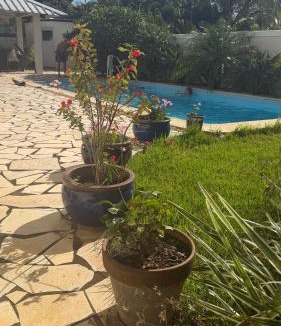 La Gaulette Apartment | Blue Heaven2 Welcomes All with Luminous islet view Sauna Salt Pool Garden Jacuzzi