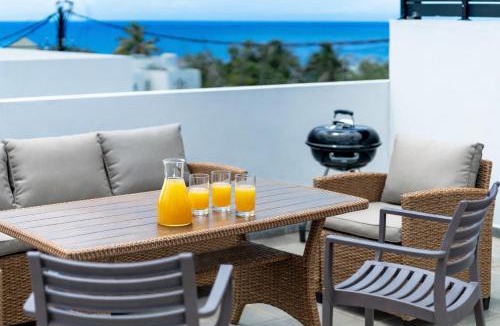 Flic-en-Flac Apartment | Soley Lor - 3 Chambres, Piscine privée et Rooftop vue mer
