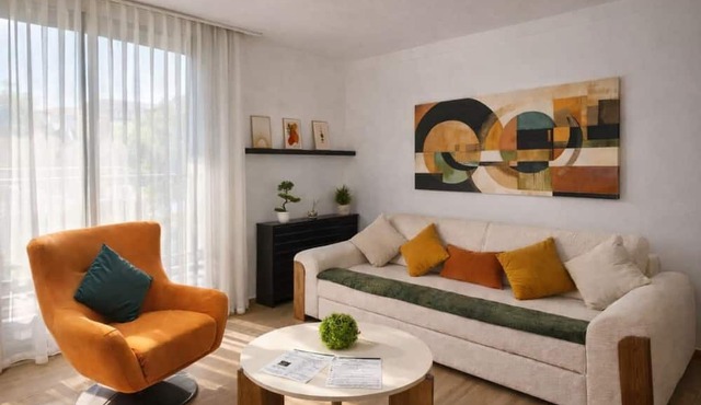 Captivating 2-bed Apartment in Tunis