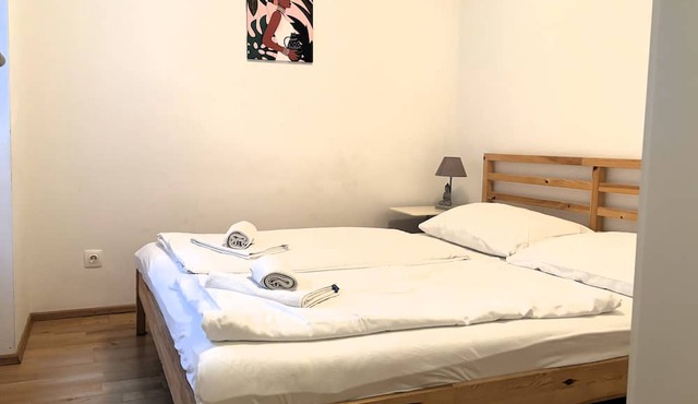 Quiet city apartment with balcony in Brigittenau