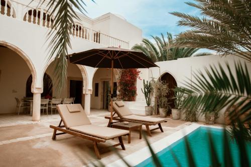 Dar Meryem Djerba: Houch avec piscine